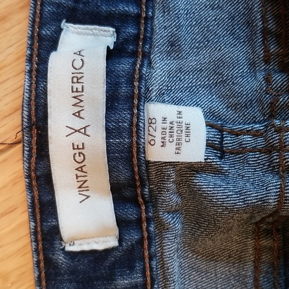 VINTAGE AMERICA BOHO SKINNY JEANS - Picture 2 of 5